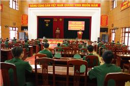 Trung đoàn 246: Tập huấn, bồi dưỡng phương pháp, kỹ năng xử lý tình huống tư tưởng và giải quyết các vụ việc tại đơn vị